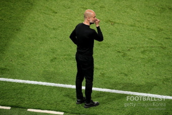 '퇴장에 실축까지' 무득점 맨시티, 펩 