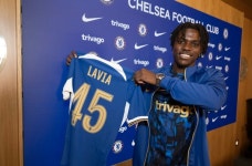 [공식발표] 카이세도 이어 라비아도 첼시 합류…이적료 990억-7년 계약-등번호 45