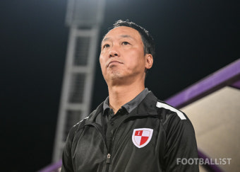 [포토] '우리의 경기를 이어간다' 박진섭 감독