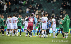 [포토] 개막전 1-1 무승부 전북과 대전