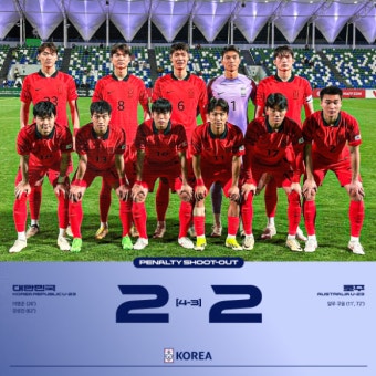'아시안컵 예열 완료' 황선홍 없는 황선홍호, 승부차기 끝 호주 꺾고 WAFF U23 챔피언십 우승