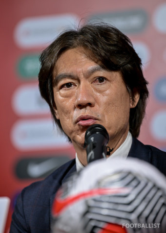 [포토] 홍명보 축구대표팀 감독 '명단 발표'