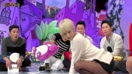 안녕하세요 초아 고양이 포즈 눈길, MC들 표정이…