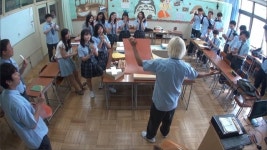 학교 강남·김정훈 등 전학생들 현지 학생 위해 동아리 개설