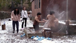 효리네 민박2 야심작 노천탕 개시! 이효리-윤아 흥 폭발