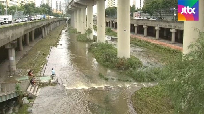 도림천 산책로 갑자기 물 불어 1명 사망…강남역 침수 | 포토뉴스