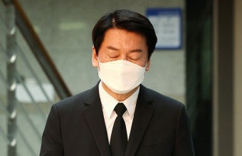 장례식장 찾은 안철수 