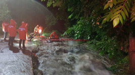 밤사이 횡성 청일 360㎜ 폭우…강원 영서 산사태·침수 잇따라