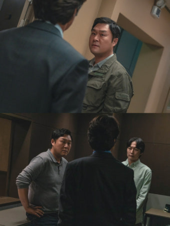 '이친자' 윤경호, 집요한 카리스마 한석규와 차가운 대립