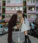 레인보우 노을 4월 결혼...”나도 이제 유부의 길”