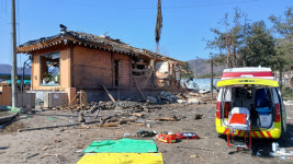 포천 민가에 전투기 폭탄 8발 낙탄…부상자 15명 발생