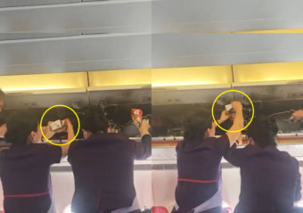중국서 홍콩항공 여객기 기내 보조배터리 추정 화재…생수로 진화