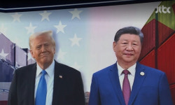 트럼프·시진핑, 김해공항 도착…공군 나래마루서 미중정상회담