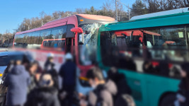 [영상] 서울 강동구서 버스 3대·SUV 잇따라 추돌…49명 다쳐