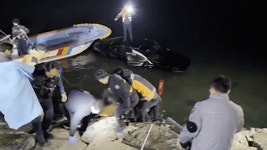 광양항 해양공원서 차량 해상 추락…40대 남녀 구조