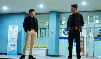 [멱살 한번 잡힙시다] 연우진 '형사 촉 발동'... 장승조 취조
