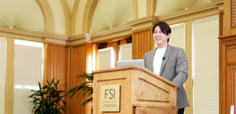 '편스토랑' 류수영, 美 스탠퍼드대 강단 섰다...