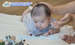[슈퍼맨이 돌아왔다] 곽튜브 아들 태산, 100일 만에 뒤집기 성공~! 폭풍 성장에 감탄