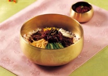 Korean recipes: Goldongban bibimbap