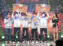 [돌발포토] 퍼펙트 우승과 레인보우의 축하공연! 버닝타임 결승 현장