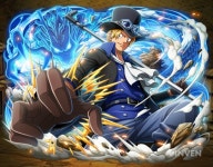 [원피스 트레저 크루즈] 루피의 의형제, 스고페스로 등장! 사보 스고페스 추가 캐릭터 소개