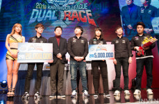 [돌발포토] 라이벌은 넥슨 아레나에서 만난다..다시 만난 라이벌! 카트라이더 듀얼레이스 결승전 현장