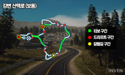 [니드포스피드엣지] 좁은 지름길을 빠르게 통과하라! 니드포스피드 엣지 강변 산책로 빌드 소개