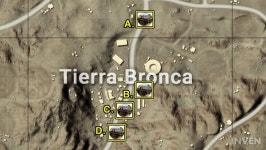 [배틀그라운드] 다양한 건물이 존재하는 미라마의 도심지, 티에라 브론카