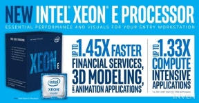 워크스테이션을 위한  인텔, 제온 E 프로세서 신제품 출시!