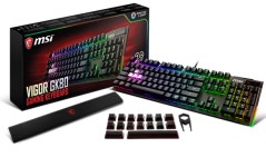 게임은 장비빨! 체리 RGB 은축 장착! MSI, GK80 게이밍 키보드 출시