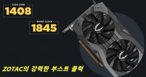 본연의 기능에 충실한 ZOTAC, GTX 1660 백플레이트