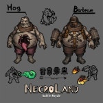 [인디인벤] 4인 인디팀 야누스랩스가 만드는 RTS+배틀로얄, 네크로랜드: 배틀로얄