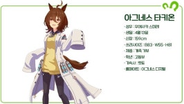 [우마무스메:프리티 더비] 우마무스메의 가능성은 무한대다! 초광속입자 아그네스 타키온