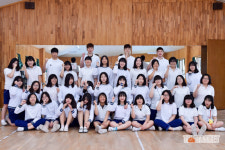 [포토] 제물포여중 학생들과 함께한 전자랜드 농구클리닉