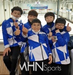 의정부 스포츠클럽팀, 컬링 일냈다 남자 초등부 회장배 우승