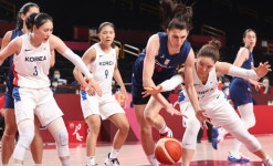 [도쿄올림픽] 한국 농구, 세르비아에 61-65 아쉬운 분패