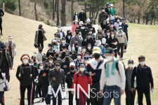 메디힐 한국일보 챔피언십 2라운드 찾은 갤러리[포토]