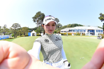 박현경 '2022 두산매치플레이 우승도전'[포토]