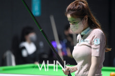 공 좀 예쁘게 서주지...하나카드 김진아, LPBA 128강 탈락