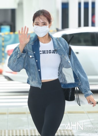[Ms포토] 와우매니지먼트 새 둥지 튼 유현주 '새로운 도약위해 훈련 떠나요~'