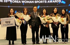 컬링 팀 킴, 제33회 윤곡 김운용 여성체육대상 단체부문 대상 수상