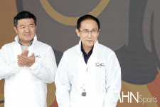 [Ms포토] 넥센 배중열 대표이사 주니어 선수들 환영합니다