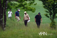 [Ms포토] 최경주-추성훈-이대호 보물 찾기~