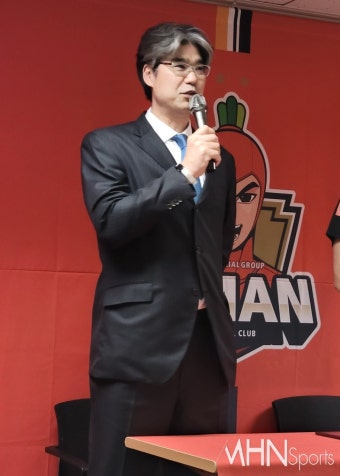'新체제' OK금융그룹 오기노 감독 