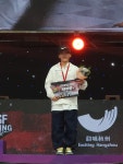 비걸 전지예, 세계 랭킹 1위 꺾고 2연속 메달…올림픽 출전 희망