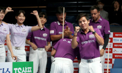 퀸vs퀸, 강지은 승 SK렌터카, 강렬한 3전4기! 하이원 꺾고 순위싸움 탑승