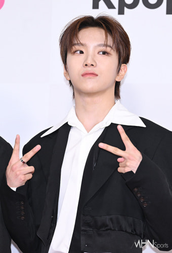[Ms포토] 보이넥스트도어 운학 '포즈는 브이지!'