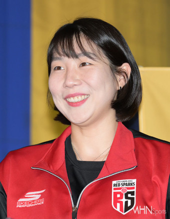 [Ms포토] 정관장 이소영 '단발머리로 돌아온 소영선배'