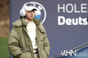 [Ms포토] 아마추어 오수민 '우승이 하고 싶다'