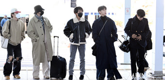 [Ms포토] 세븐틴 '매력 다른 공항 패션'